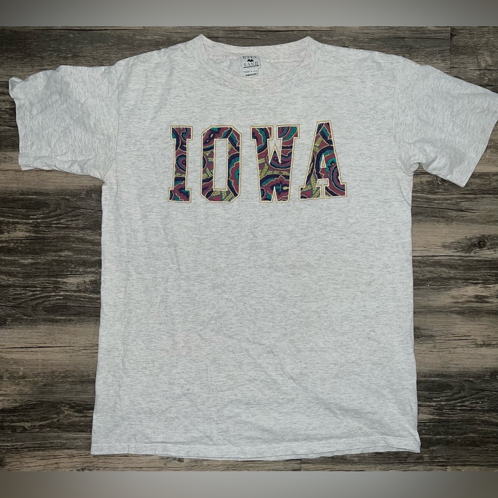 Vintage Iowa shirt sz m